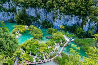 Plitvice Lake Jezioro Plitwickie Croatia